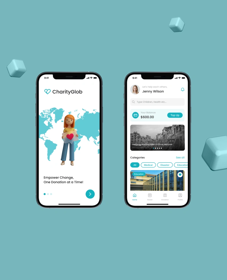 The donation app for charity foundation overview